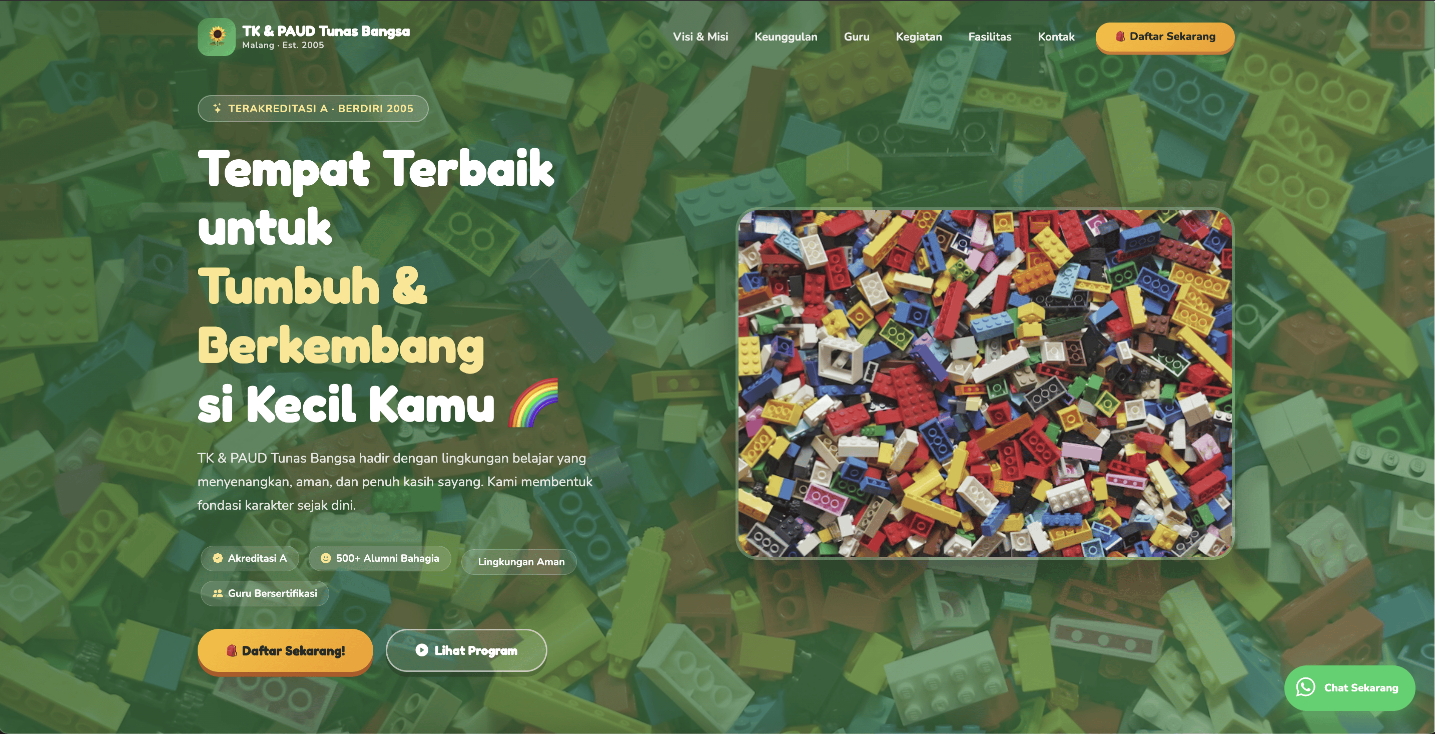 Template Sekolah TK Dua